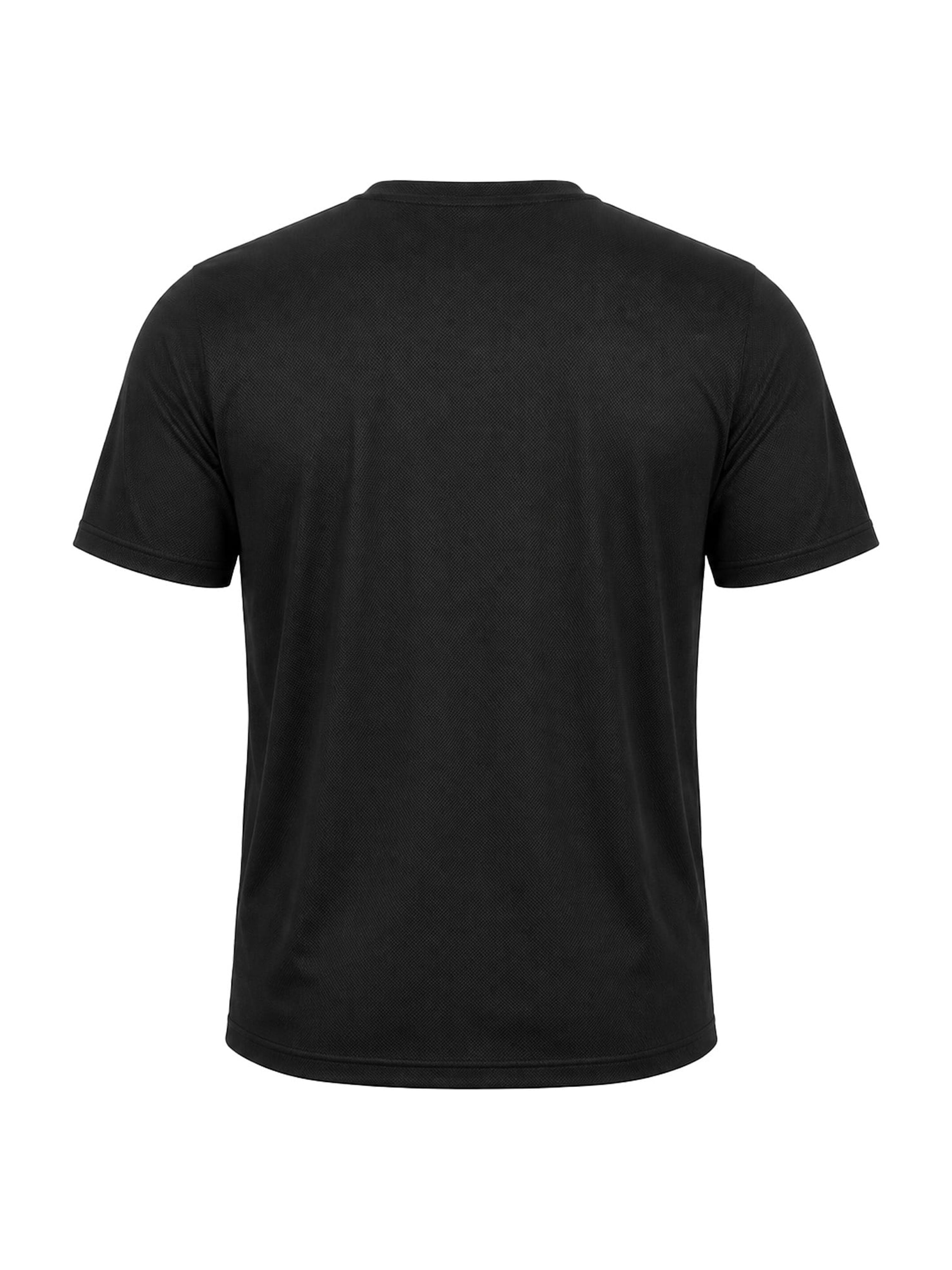 Wrangler Performance Mesh Crew Undershirt Tee Shirts for Men, Moisture Wicking Shirts, Black, Large, 3 Pack