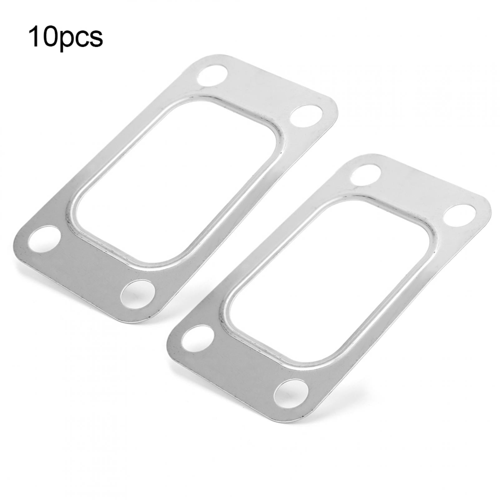 YLSHRF Stainless Steel Flange,10pcs T3 T34 T35 T38 GT35 GT35R Turbo