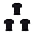 thumbnail image 4 of Sonducket Moda africana para hombres Tops unisex para estilo y comodidad Algodón expresivo Hombres africanos Traje tradicional Manga corta negro Type1 NO1, 4 of 6