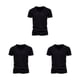 thumbnail image 4 of Sonducket Moda africana para hombres Tops unisex para estilo y comodidad Algodón expresivo Hombres africanos Traje tradicional Manga corta negro Type1 NO1, 4 of 6