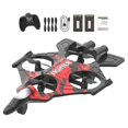 thumbnail image 4 of Avión RC Avión de control remoto Giro de 360 degree Listo para volar Fácil de controlar al aire libre rojo con 2 pilas, 4 of 8