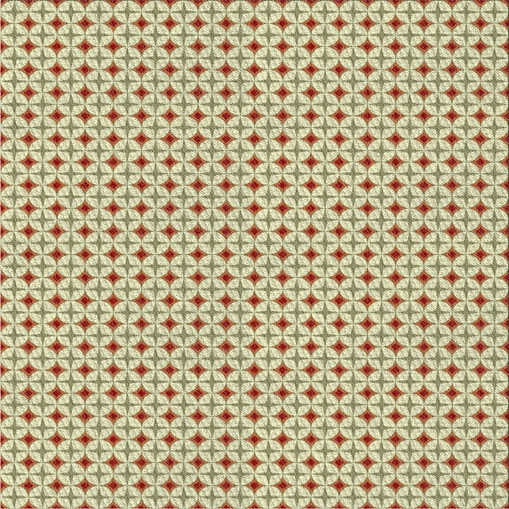 Ahgly Company Indoor Square Patterned Light Brown Novelty Area Rugs, 4' Square