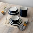 thumbnail image 2 of Noritake ColorTex Stone Navy 12-Piece Dinnerware Set, Service for 4, 2 of 7