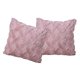 thumbnail image 5 of Paquete de 2 fundas de cojín cuadradas, fundas de cojín decorativas, funda de almohada para el hogar Rosado, 5 of 7