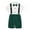 Green, variant on Vividxx Toddler Kid Boy Clothes Kids Boys Summer Short Sleeve Shirt Suspenders Shorts Bow Tie 4Pc Children Performance Suit 1-2