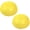 Yellow, variant on 2 Pcs Balance Pods Half Ball Set, Spiky Massage Balls for Foot Relaxation, Pimples Pilates Ball with Non-Slip Base for Exercise and Balance Training