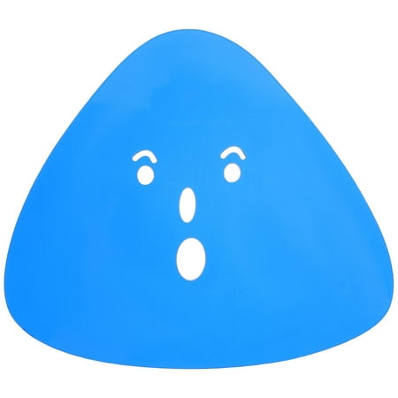 

1Pc Funny Acrylic Coaster Simple Photography Prop Delicate Cup Coaster (Blue)
