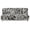 Grey-Leopard Print, variant on SCRAWLGOD Leaf Print Sofa Cover Armless Couch Cover for 3 Cushion Couch Washable Anti Wrinkle Furniture Protector Soft Sofa Slipcover with Elastic Bottom for Dogs