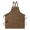 brown, variant on Cross-Back Chef Apron – Heavy-Duty Canvas With Adjustable Straps & XL Pockets (Unisex, For Cooking, Grilling, Cafes & Salons)​