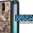 thumbnail image 2 of Value Pack for 5.5" LG LV5 LG K10 2017 LG K20 Plus LG K20 V Combo Holster Belt Clip Kickstand Raised Bevel Design Enhance Camera and Screen Protection Shockproof Bumper Phone Case + [Huntingcamo], 2 of 4