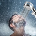 thumbnail image 2 of Amdohai Pomme de Douche à Hélice Turbo à Haute Pression Portative, Rotative à 360°, Puissante, 2 of 7