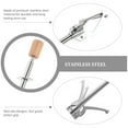 thumbnail image 3 of Pungan ice clip Kitchen Serving Tongs Triangle Claw Shape Breakfast Bread Clamp,6.69"X1.02"X1.02", 3 of 10