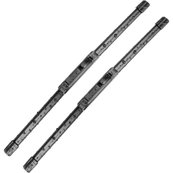 2 wiper Factory for 2006-2011 Audi A6,2005-2011 Audi A6 Quattro C6,2007-2011 Audi S6 Original Equipment Replacement Wiper Blade Set - Pinch Tab 22"/22" (Set of 2)