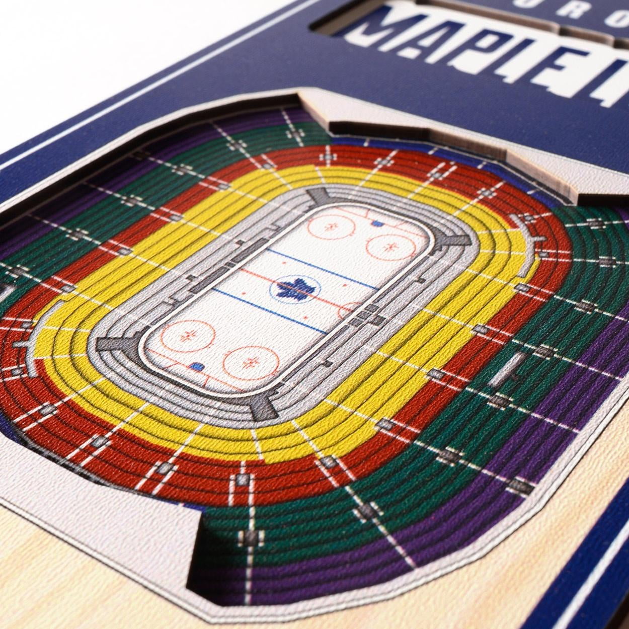 YouTheFan NHL Toronto Maple Leafs 3D Stadium Banner 6x19