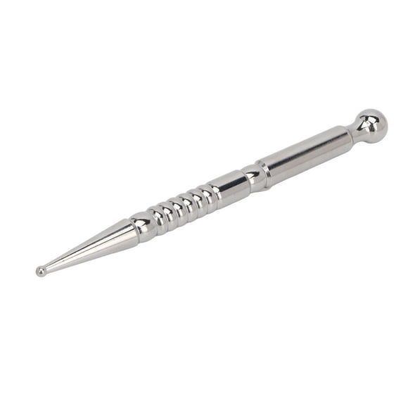 Pluma De Acupuntura, Barra De Acupresión De Doble Cabeza De Cobre Portátil Seguro Para Relajarse Para La Cara Y Los Ojos Para La Oficina