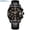 Pink, variant on Men Watch Waterproof Quartz Chronograph Sport Wristwatch Leather Business Male Clock Watch