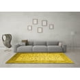 thumbnail image 3 of Ahgly Company Indoor Rectangle Persian Yellow Traditional Area Rugs, 2' x 4', 3 of 4