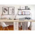 thumbnail image 4 of Kaboon 47.25x30 inch Universal Table Top, Pack 1, Rectangular, Oak, 4 of 4