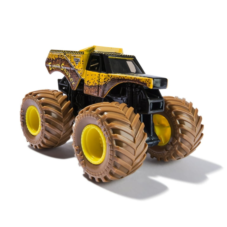 Monster Jam Official Earth Shaker Vs Megalodon 1:64 Die-Cast