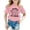 Pink-C, variant on shqvo Toddler Shirts Girls 3t Crew Neck Short Sleeve T-Shirt Embroidered Print Cute Funny Tees 2 Year Old Girl Gifts