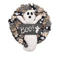 thumbnail image 1 of Halloween Ghost Wreath Cute Boo Ghost Wreath Sky Door And Window Scene Decoration Props, 1 of 5