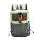 thumbnail image 3 of Mochila de senderismo y camping, cómoda con correas ajustables y portátil. Verde, 3 of 7