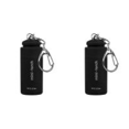 thumbnail image 1 of Llavero Linterna Carga USB Antorcha de bolsillo Accesorios de pesca Negro, 1 of 4