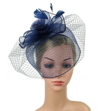 Biruil Fascinators Hat For Women Girls Sinamay Flower