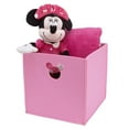 thumbnail image 3 of Minnie Mouse Children Disney Baby Felt Fabric Storage Bin, Pink, 3 of 3