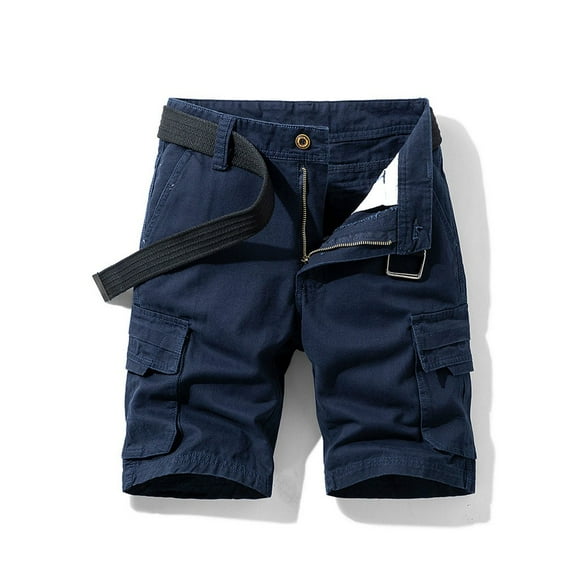 TopLLC Mens Shorts, Mens Pants Shorts Men Button New Style Cotton Multi-Pocket Overalls Shorts Fashion Pant