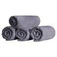 thumbnail image 3 of Royal Turkish Towel Royal Turkish Cotton Luxury Bath Towel Set & 100% Soft Turkish Cotton & Set of 4 Hotel Quality Towels Gray, 3 of 5