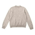 thumbnail image 6 of Womens Half Turtleneck Neck Sweater Long Sleeve Knit Pullover Tops Casual Lightweight Loose Pullover Tops Camel M, 6 of 7