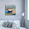 thumbnail image 5 of Epic Graffiti 'Bottle Green Boat' by Beth Forst, Giclee Canvas Wall Art, 37"x37", 5 of 8