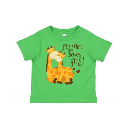 

Inktastic My Mimi Loves Me! Gift Toddler Boy or Toddler Girl T-Shirt
