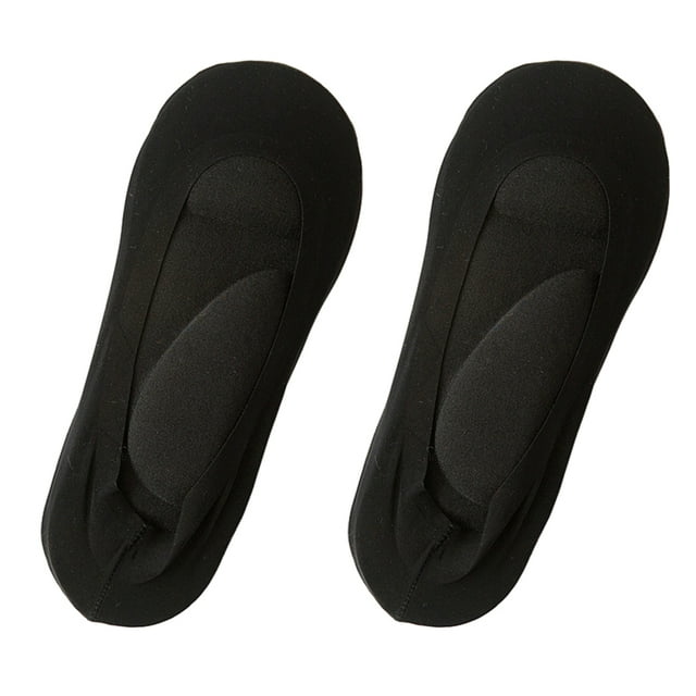 Guardoinrt 3D Ankles Socks With Arch Support Comfort Guaranteed Polyester Low-cut Liners Socks Scoks One Size Comfortable black 39-42 1Set