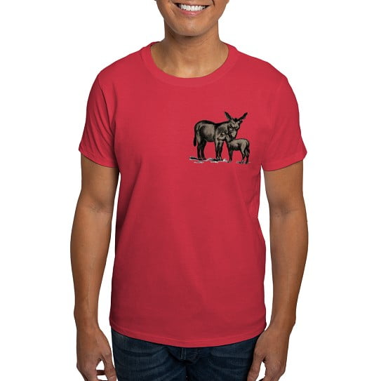 CafePress - Donkeys Dark T Shirt - Men's Classic Cotton T-Shirts