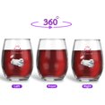 thumbnail image 2 of Every Fart is Love Note Persian Guilty Face Happy Valentine's 15oz Stemless Wine Glass Mug Cat Lover Kitten Owner Gifts Wine Glasses Cup - 01016, 2 of 5
