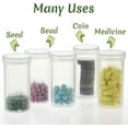 thumbnail image 5 of Maymom Water Tight Sample Vials, Bottle, Cup, for Small Parts, Beads; Air Tight; Prescription Bottle, Rx Vial (40mL), 5 of 7