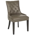 thumbnail image 2 of SAFAVIEH Abby 19''H Tufted Side Chair, Set of 2, Clay/Silver Nail Head, 2 of 4