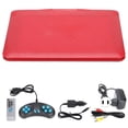 thumbnail image 2 of Children's DVD Player, Mobile DVD Player Portable Multifunctional Convenient  for Outdoor for Car Black,Blue,Red, 2 of 8