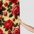 thumbnail image 2 of RKSupls Shower Curtain, Vintage Red Rose Seamless Pattern Waterproof Polyester Shower Curtain with Hooks for Chic Elegant Home Bathtub Bathroom Decor Washable Curtains, 2 of 5