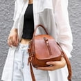 thumbnail image 3 of Bolsa Moda mujer suave PU cuero Messenger Bag Casual pequeños bolsos (marrón) Ehuebsd Nuevos Originales, 3 of 9