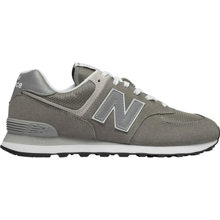 New Balance Mens 574 V2 Evergreen Sneaker - Grey/Grey - 14