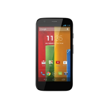 Motorola MOTO G - 3G smartphone - RAM 1 GB / Internal Memory 8 GB - LCD display - 4.5" - 1280 x 720 pixels - rear camera 5 MP - front camera 1.3 MP - Verizon
