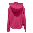 thumbnail image 5 of Plus Size Sweatshirts for Womens Pullover Fashion Loose Casual Solid Color Round Neck Long Sleeved Sweatshirt, 5 of 6