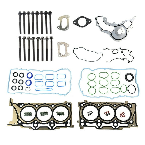 Koomaha Head Gasket Bolts Set for 2011-2016 Ram 1500 Chrysler Dodge Jeep 3.6L 24-Valve
