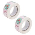 thumbnail image 3 of GOOHOCHY 2 rollos de pegatinas para el día de San Valentín con texto "Te amo", ramos y etiquetas decorativas., 3 of 7