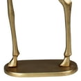 thumbnail image 3 of Metal Standing Reindeer Accent Decor with Big Antlers, Large, Gold, Saltoro Sherpi, 3 of 5