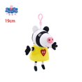 thumbnail image 3 of Figuras de Peppa Pig con hebilla para niños, muñecos de peluche suaves de 19 CM, Dennie, Emily, Candy, α, George, regalos de cumpleaños, 3 of 4