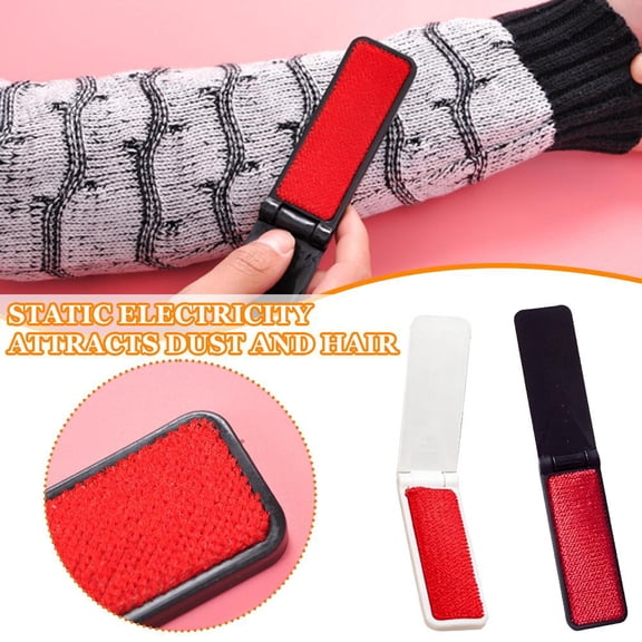 Lint Remover,Swiveling Lint Brush for Clothes,Fabric and Pet Hair,Portable Dust Remover,Hair Removers